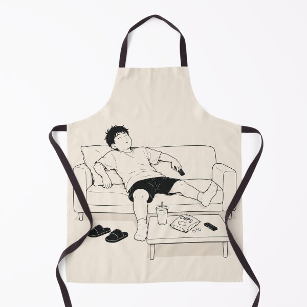 Item preview, Couch Mode (Men) – Minimalist Relaxation Illustration designed and sold by LAZYI.