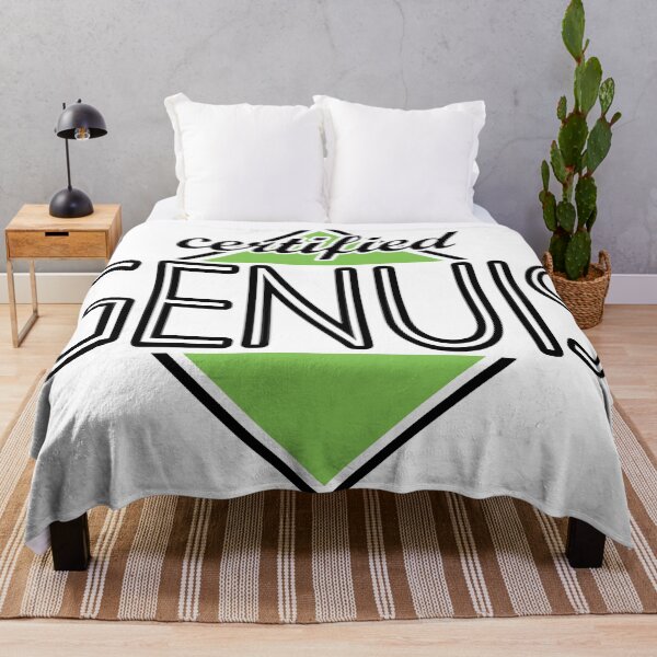 Item preview, Certified Genuis (green) designed and sold by ItBearlyFits.