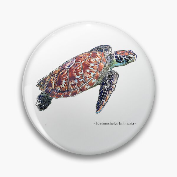 Item preview, Hawksbill turtle color designed and sold by GalloReds.