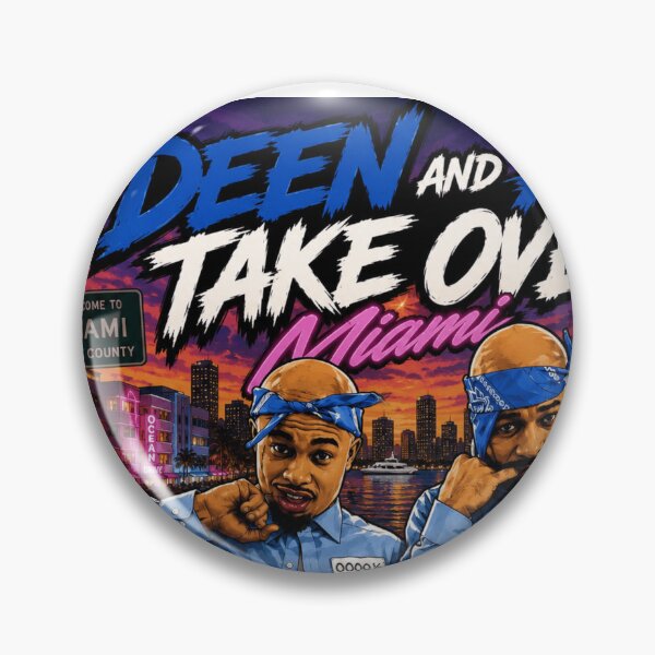 Item preview, DEEN THE GREAT | ADRIAN BRONER Miami Vacation Illustration designed and sold by StreetCapsule.