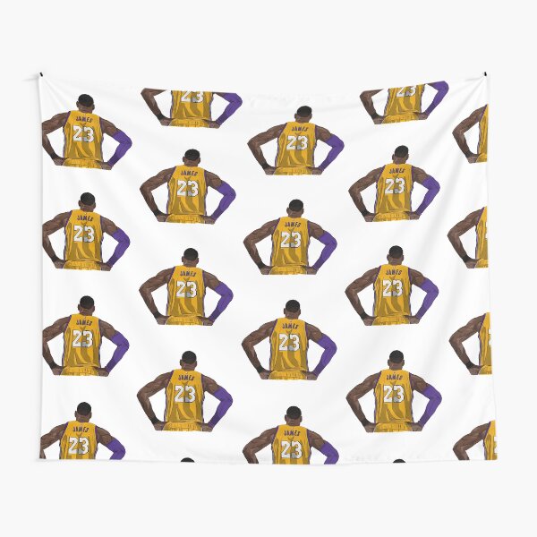 LA LeBron James Tapestry