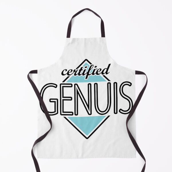 Item preview, Certified Genuis (blue) designed and sold by ItBearlyFits.