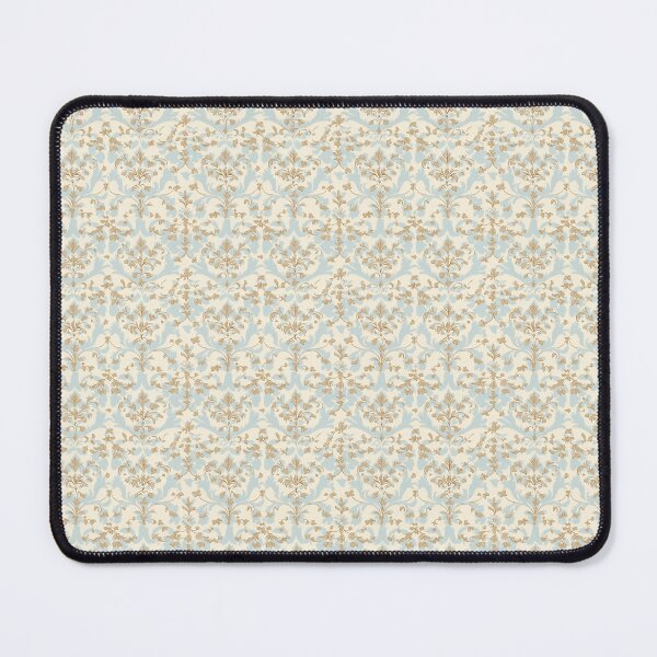 Item preview, Vintage Yellow and Blue Damask Pattern  designed and sold by LouieVanille.