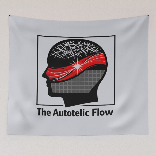 Item preview, The Autotelic Flow: Anxiety, Boredom, and the Optimal Experience designed and sold by PERSPECTIVERED.