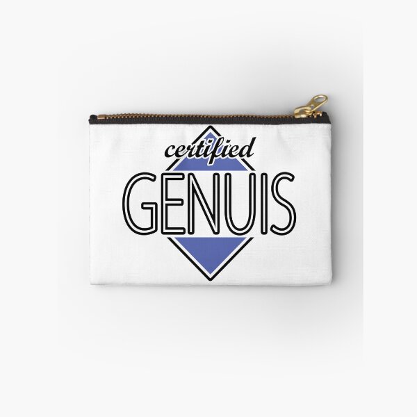Item preview, Certified Genuis (indigo) designed and sold by ItBearlyFits.