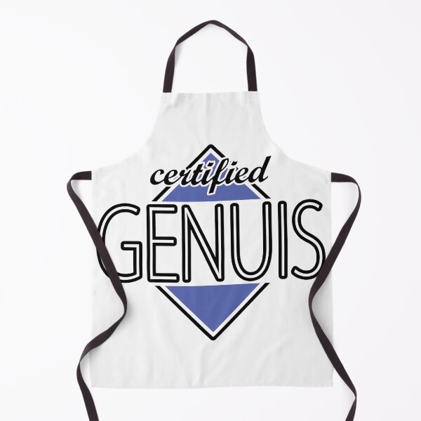 Item preview, Certified Genuis (indigo) designed and sold by ItBearlyFits.
