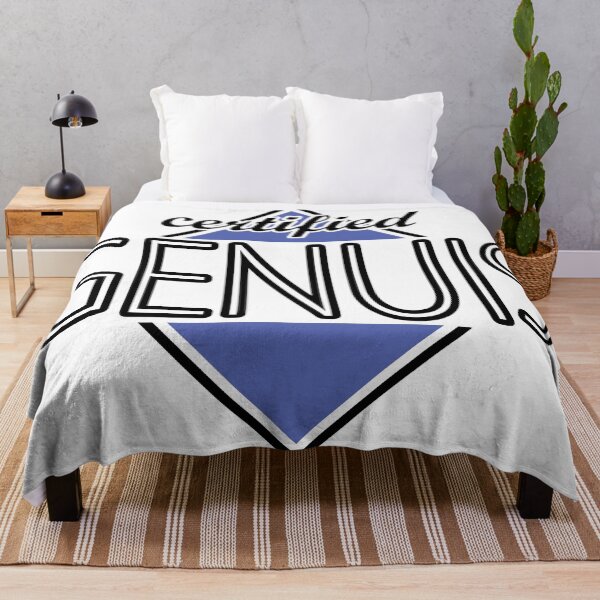 Item preview, Certified Genuis (indigo) designed and sold by ItBearlyFits.
