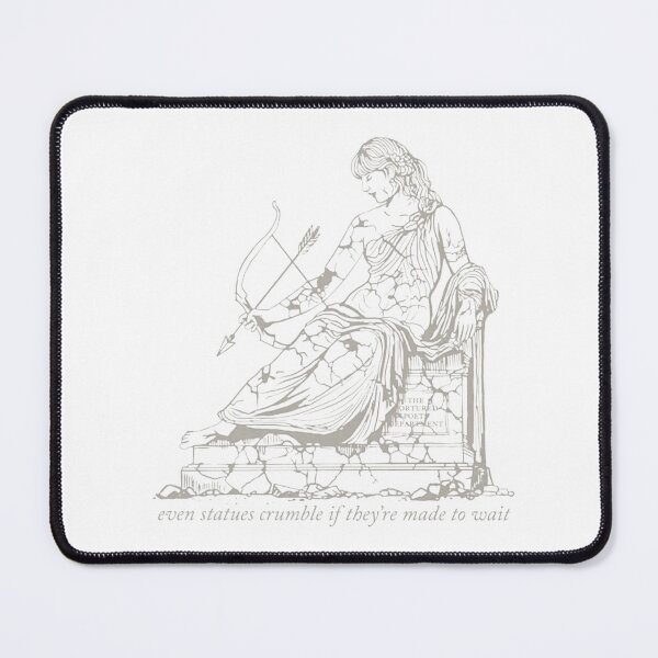 Item preview, Even Statues Crumble Tortured Poets Lyric Art designed and sold by gringoods.