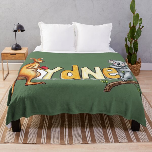 Item preview, Sydney text with kangaroo and koala designed and sold by CreationsNicB.