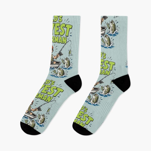 Item preview, World’s Okayest Fisherman – Funny Fishing Gift designed and sold by BRUNTadventures.