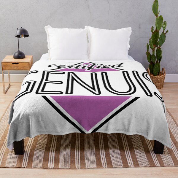 Item preview, Certified Genuis (violet) designed and sold by ItBearlyFits.