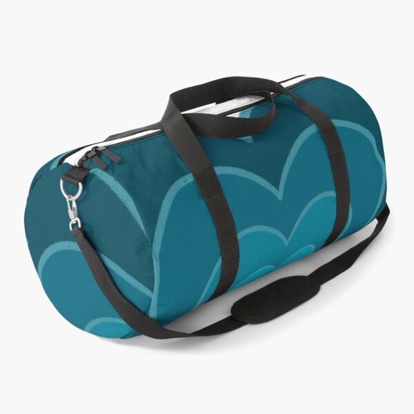Item preview, Retro Teal Layered Flower Graphic Art designed and sold by IO Soul Spaces.