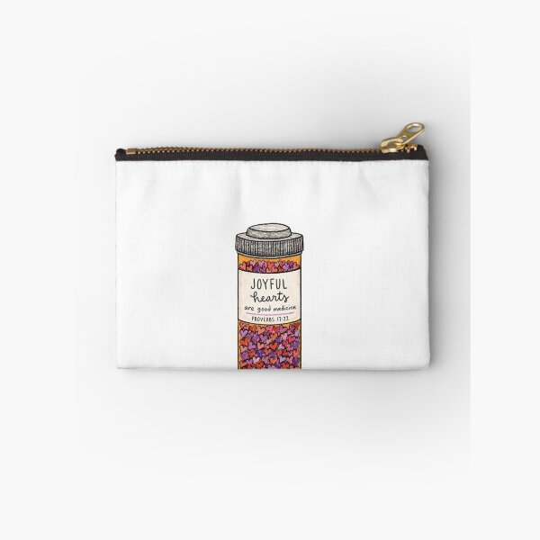 Item preview, Joyful Hearts are good medicine Christian illustration designed and sold by Roniya George.