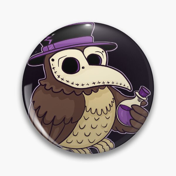 Item preview, creepy cute death mask owl tee shirt design designed and sold by Sketch Stew Studio.