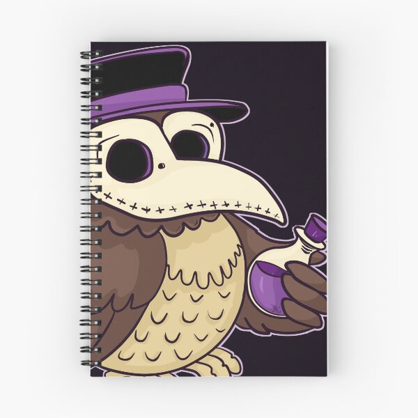 Item preview, creepy cute death mask owl tee shirt design designed and sold by Sketch Stew Studio.