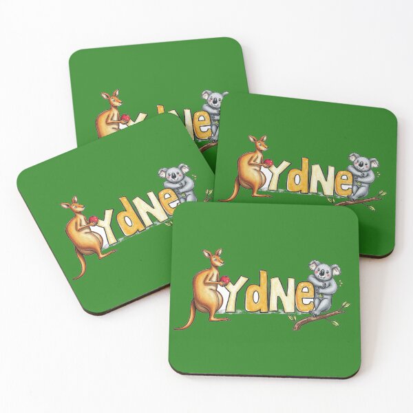 Item preview, Sydney text with kangaroo and koala designed and sold by CreationsNicB.
