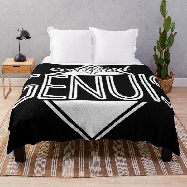 Item preview, Certified Genuis (white) designed and sold by ItBearlyFits.