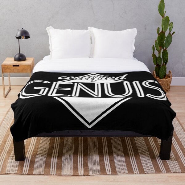 Item preview, Certified Genuis (white) designed and sold by ItBearlyFits.