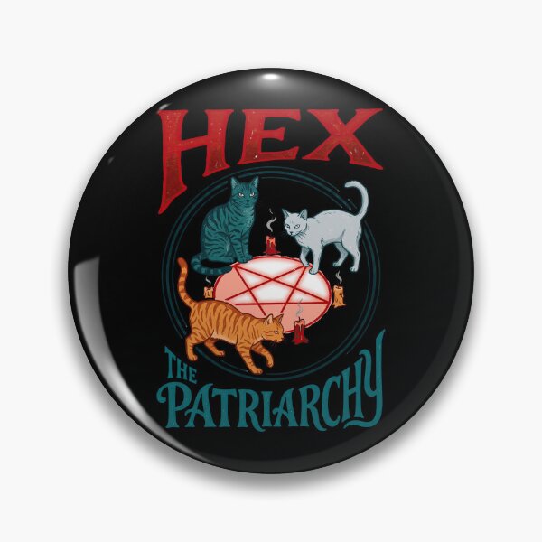 Item preview, Hex The Patriarchy Black Cats Witchy  designed and sold by TeeARTHY.