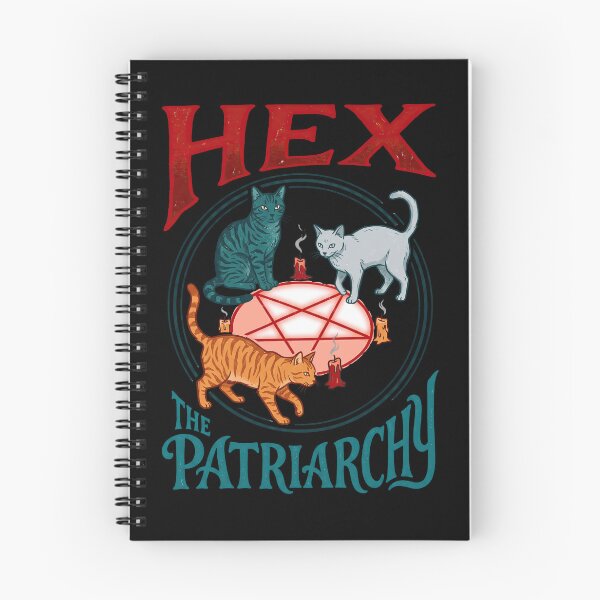 Item preview, Hex The Patriarchy Black Cats Witchy designed and sold by TeeARTHY.