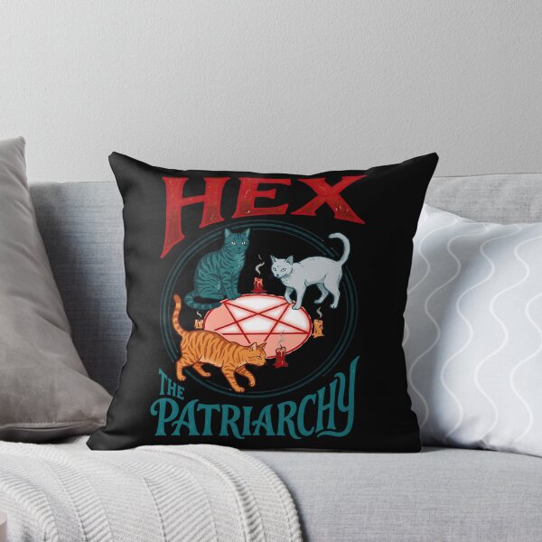 Item preview, Hex The Patriarchy Black Cats Witchy  designed and sold by TeeARTHY.