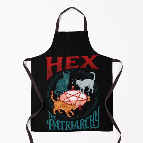Item preview, Hex The Patriarchy Black Cats Witchy designed and sold by TeeARTHY.