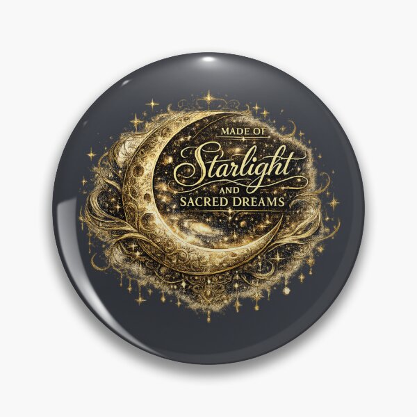 Item preview, Made of Starlight and Sacred Dreams | Celestial Moon Art designed and sold by 'VARI'.