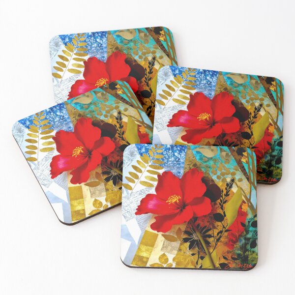 Item preview, Abstract Poinsettis designed and sold by ©Janis Zroback.