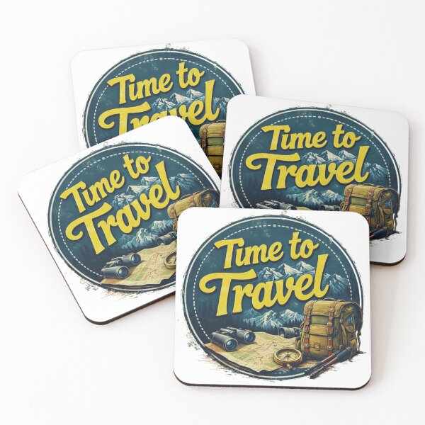 Item preview, Time to Travel Mountain Adventure Design designed and sold by GabeMountainArt.