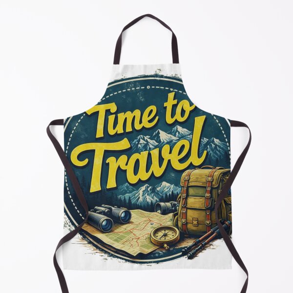 Item preview, Time to Travel Mountain Adventure Design designed and sold by GabeMountainArt.