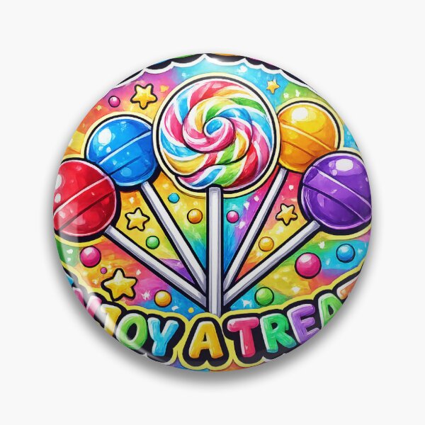 Item preview, Life Is Sweet, Enjoy a Treat! | Colorful Lollipop Candy Design | Fun Print-on-Demand Gift for Kids & Candy Lovers! designed and sold by XquizteProducts.