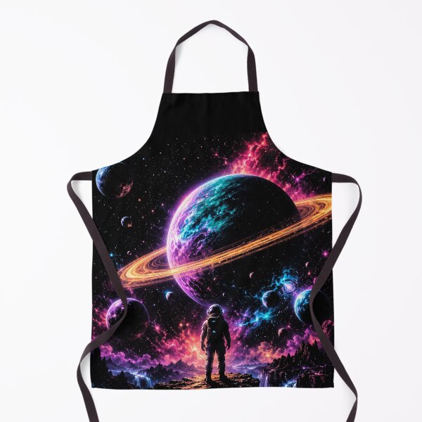 Item preview, Astronaut Outer Space Galaxy Universe Planet Saturn Science designed and sold by BornBorn.