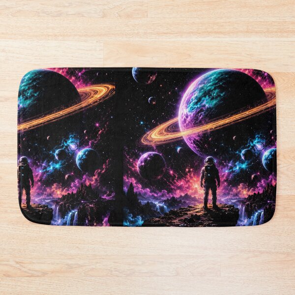 Item preview, Astronaut Outer Space Galaxy Universe Planet Saturn Science designed and sold by BornBorn.