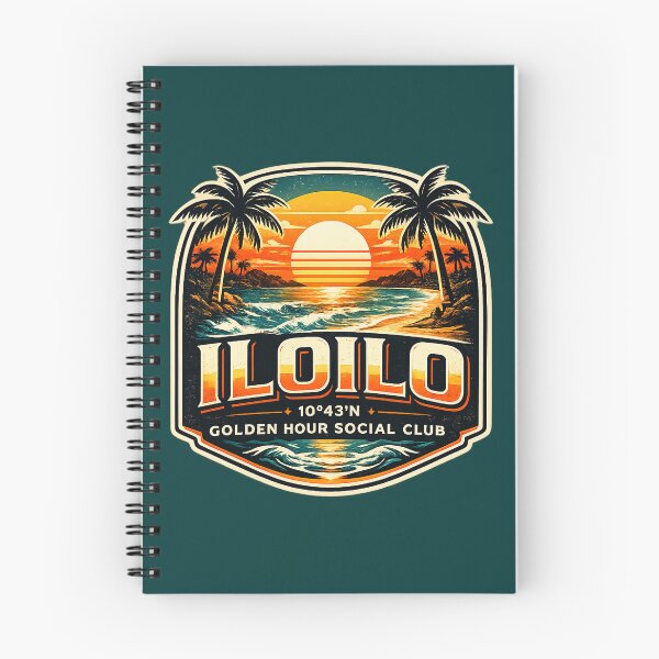 Item preview, Iloilo Golden Hour Social Club – Tropical Sunset Philippines designed and sold by getpressedshirt.