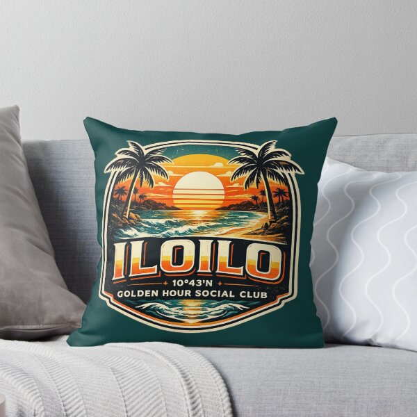 Item preview, Iloilo Golden Hour Social Club – Tropical Sunset Philippines designed and sold by getpressedshirt.