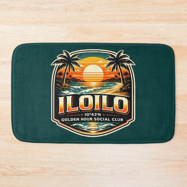 Item preview, Iloilo Golden Hour Social Club – Tropical Sunset Philippines designed and sold by getpressedshirt.