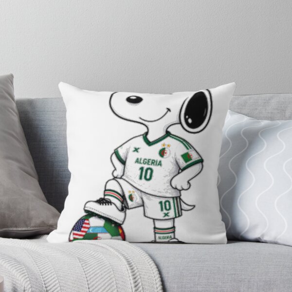 Item preview, Worldcup 2026 Algeria Team Funny Snoopy Soccer Pla designed and sold by Gari-9.
