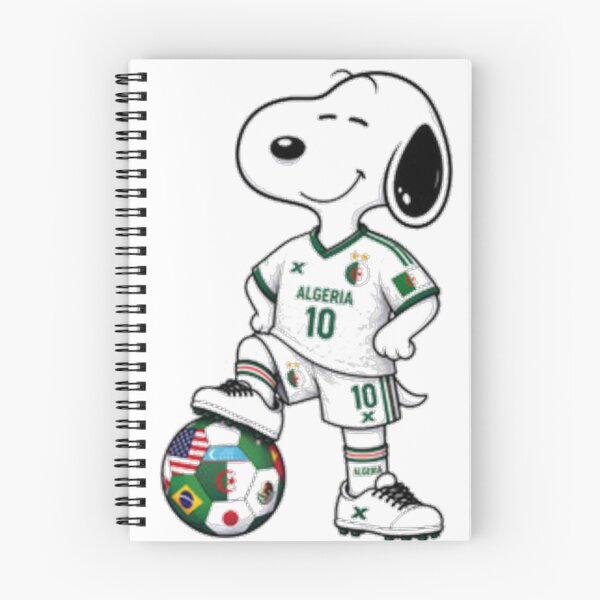 Item preview, Worldcup 2026 Algeria Team Funny Snoopy Soccer Pla designed and sold by Gari-9.