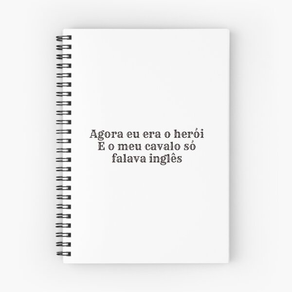 Item preview, Agora eu era herói designed and sold by MaxCardoso.