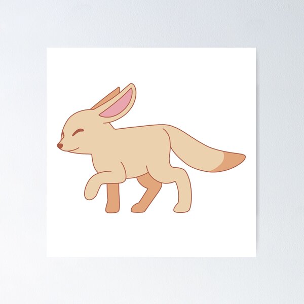 Item preview, Fennec Fox Friend designed and sold by JellyBeeJ.