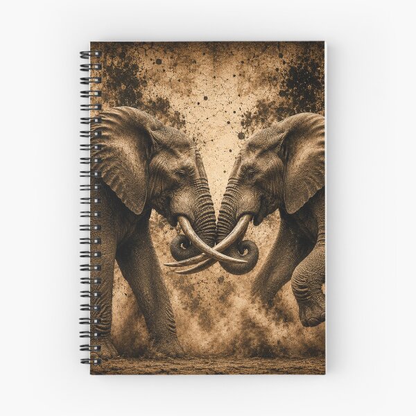 Item preview, FIGHTING ELEPHANT designed and sold by johnnyssandart.