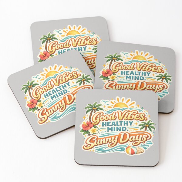 Item preview,  Beach Vacation Positive Vibes, Summer Wellness Graphic, Summer Wellness Typography designed and sold by Right-UR.