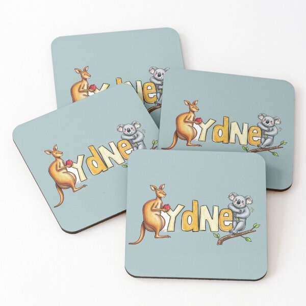 Item preview, Sydney text with kangaroo and koala designed and sold by CreationsNicB.