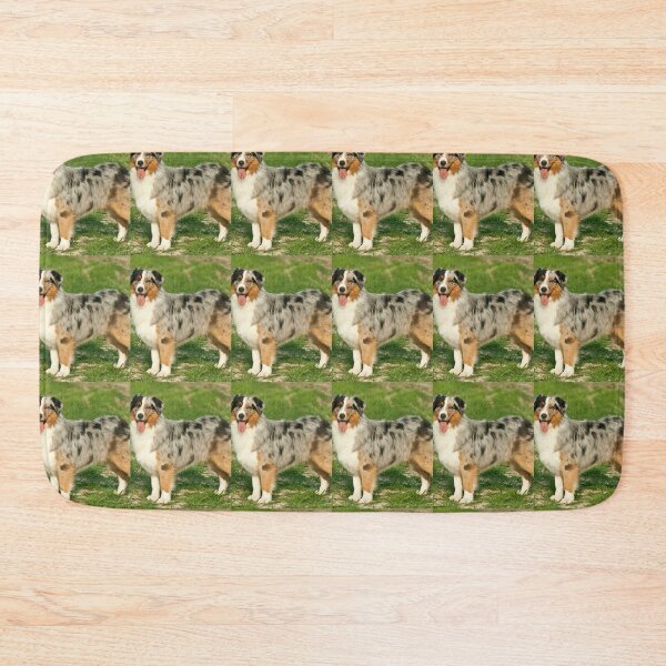 Item preview, Blue Merle Australian Shepherd designed and sold by FawnPurpleHeart.