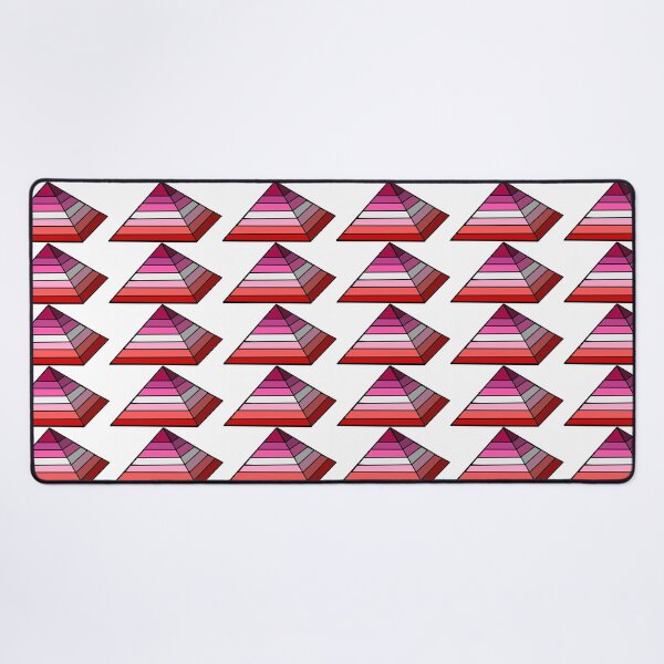 Item preview, Pyramid Pride Flag Lesbian designed and sold by HarveyHandcraftsandDesigns.