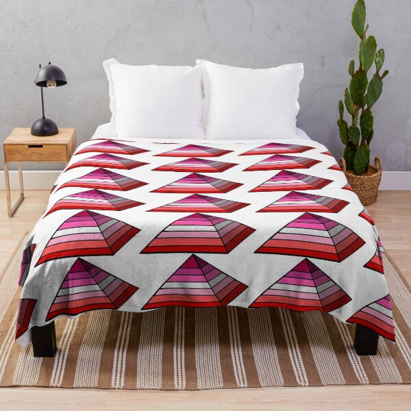 Item preview, Pyramid Pride Flag Lesbian designed and sold by HarveyHandcraftsandDesigns.