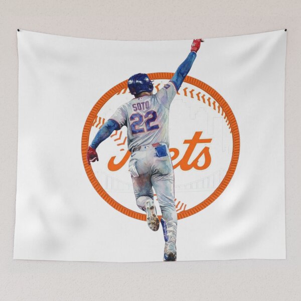 Item preview, Juan Soto New York Baseball Watercolor Art designed and sold by Cucuzeus.
