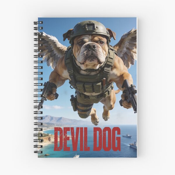 Item preview, USMC Devil Dog Print designed and sold by Lichentroupe63.