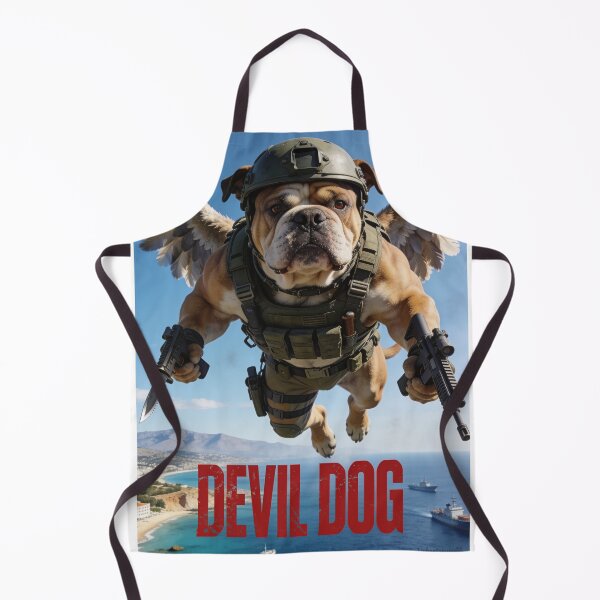 Item preview, USMC Devil Dog Print designed and sold by Lichentroupe63.