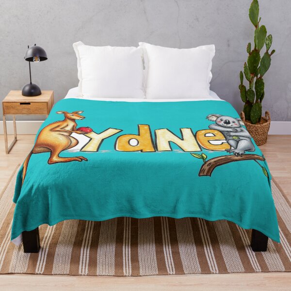 Item preview, Sydney text with kangaroo and koala designed and sold by CreationsNicB.